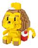 LOZ 9230 Animal World Sit Lion Hat Drink Pet 3D Model DIY Mini diamantové bloky Cihly Stavebnice pro děti Dárek bez krabice