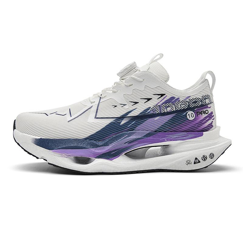 10PRO carbon board running shoes professional marathon physical test training shoes breathable shock absorption sports shoes