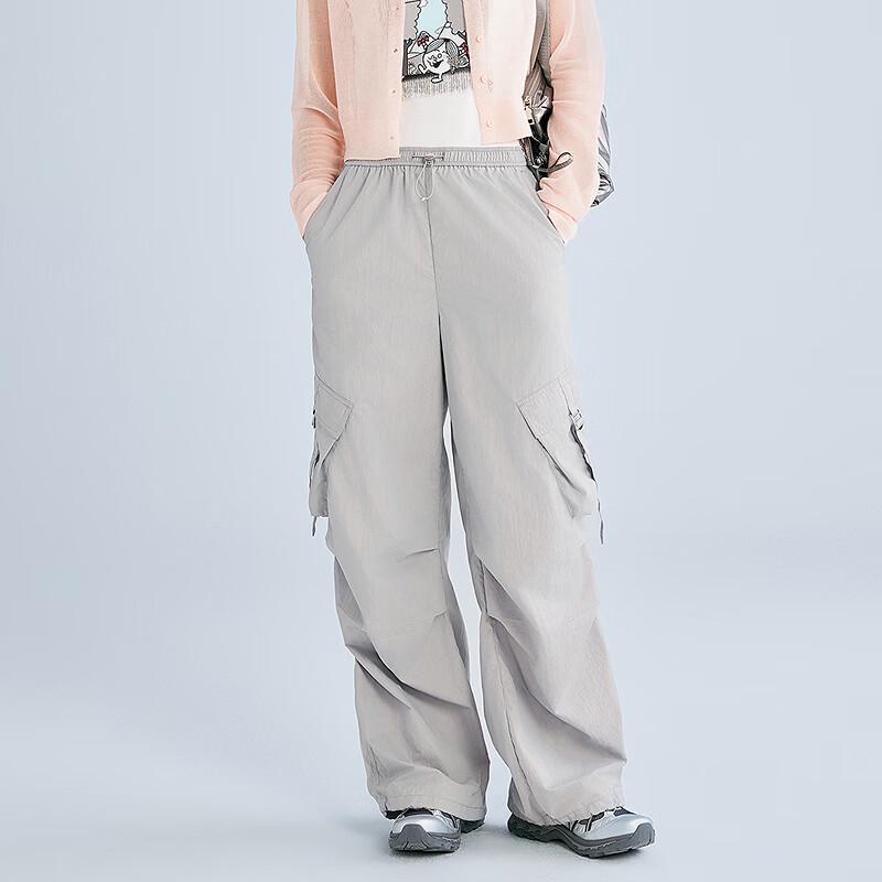 

Ledin 2025 Summer Multi-Pocket Cargo Trousers L