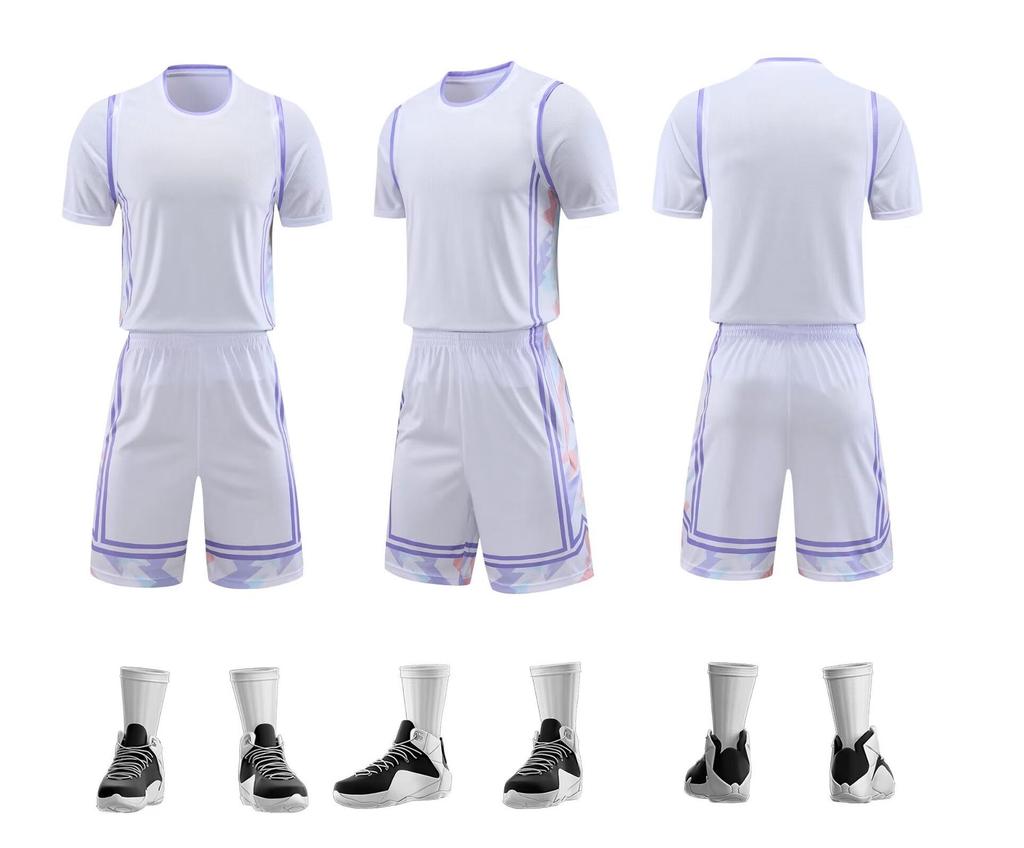 Basketball Uniform Set 281: Adult Unisex Two-Piece Look