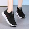 Women's shoes sports shoes breathable casual soft-soled single shoes autumn fly-woven mesh shoes student running shoes women