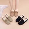 New cotton shoes women's winter velvet warm Doudou shoes fashion versatile shoes non-slip soft-soled cotton boots thickened