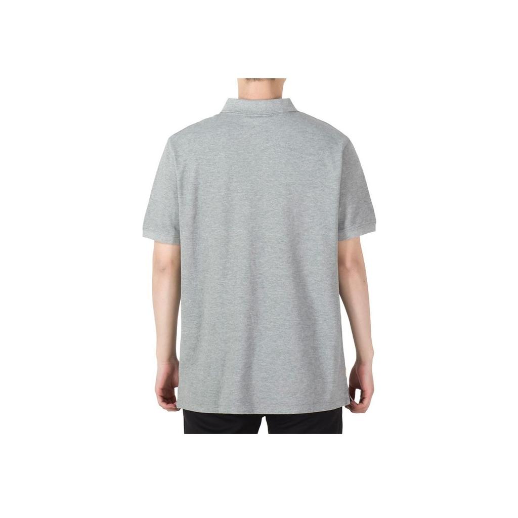 Timberland Outdoor Casual Business Short Sleeve Polo Shirt Men Tops Gray A6943-052
