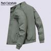 Mark Fairwhale Men's Casual Stand Collar Jacket