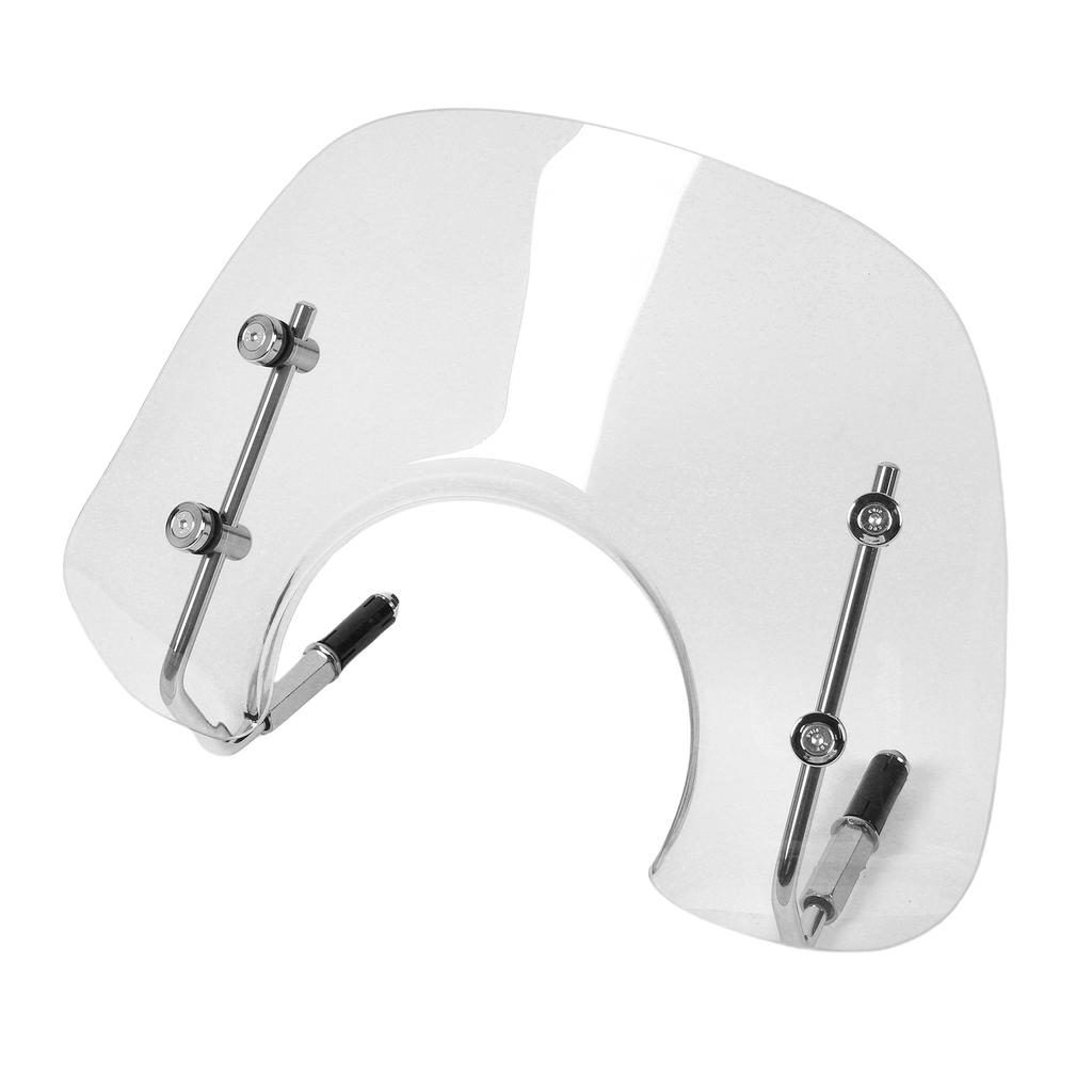 Motorcycle   Carbon Steel Motorcycle Wind Deflector Windscreen Mount Kit Replacement for LX50 LX125 LX150 All Year