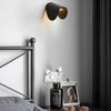 Modern Minimalist Art Wall Lamp Rotating Nordic Creative Living Room Bedroom Bedside Lamp Exhibition Hall Corridor Background
