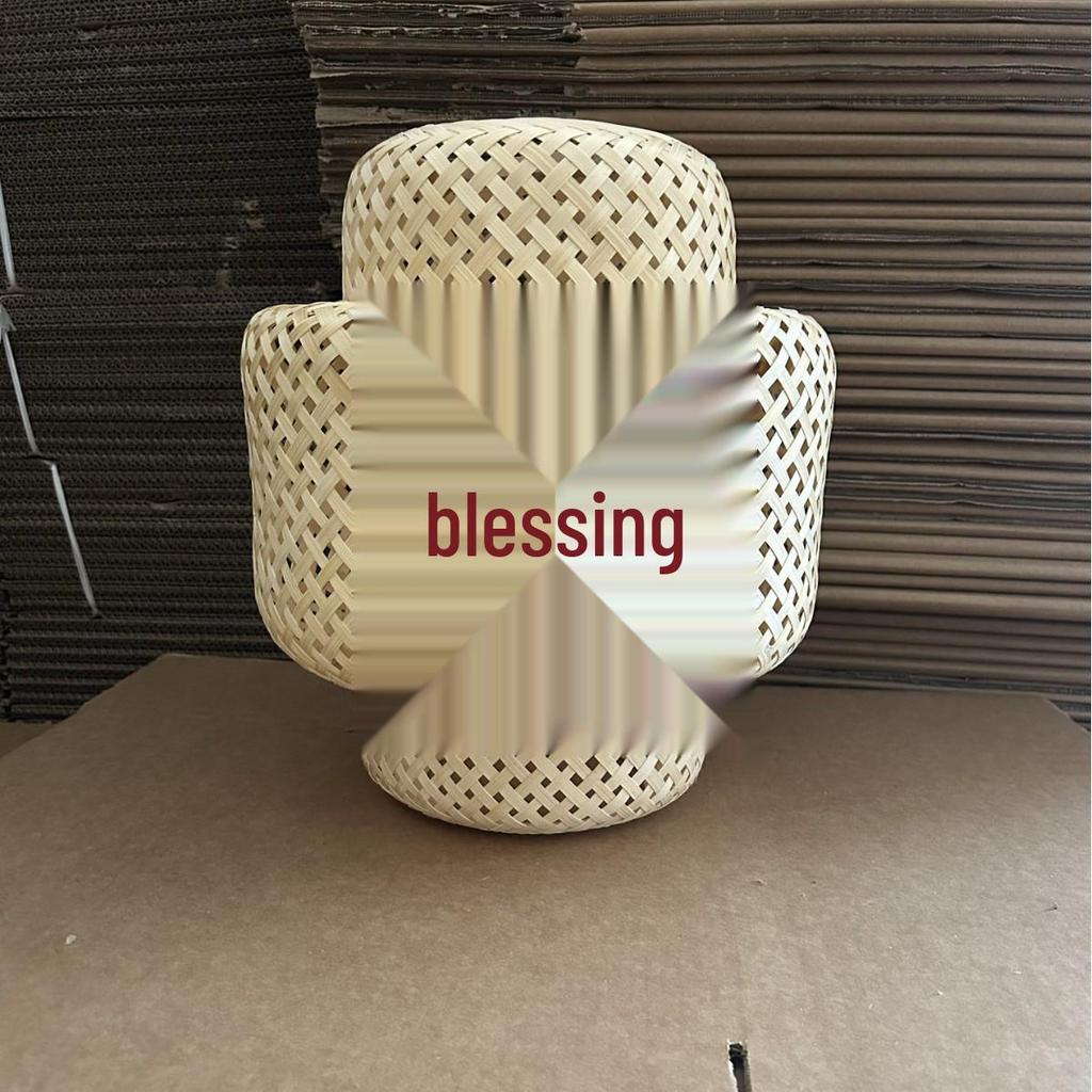 Chinese Wedding Photography Props: Rattan Hollow Lanterns with Red Background Decoration