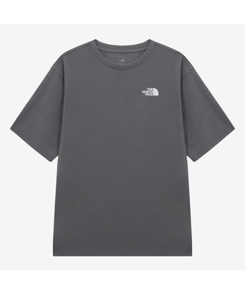 Noseupeiseu Nt7Us68C Men'S Wordline Ex Short Sleeve T-Shirt Smoke Gray