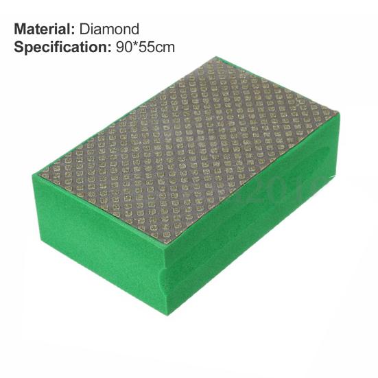60-3000 Grit Diamond Hand Polishing Pad Block Granite Marble Glass Grinding Tool