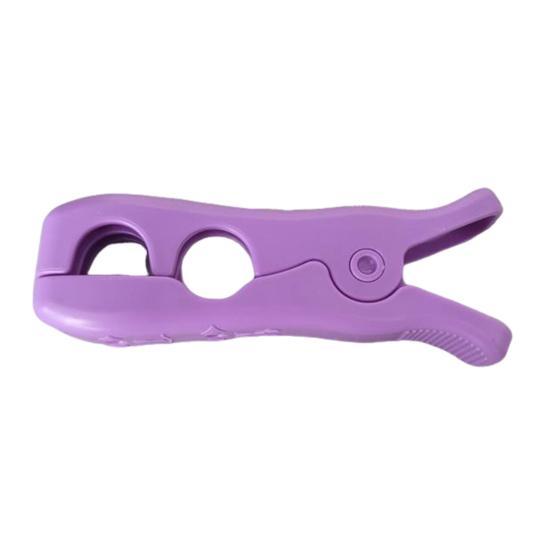 2-In-1 Combination Tubing Cutter Hole Punch with Ergonomic Handle Heavy Duty Drip