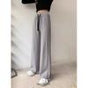 Knitted Wide-legged Trousers Women Autumn and Winter Thick Section Draped Loose Casual Trousers