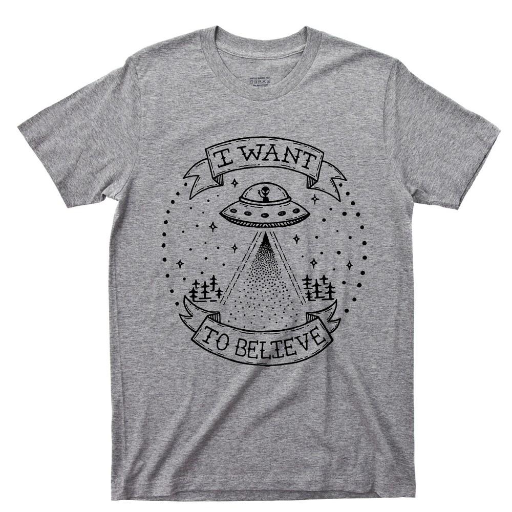 Alien T Shirt Solar System Spaceship Exploration Extraterrestrial Figure Toy Tee