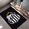 Black and White S.F.C. Shield Design suitable as a non-slip mat for the living room or bedroom sofa