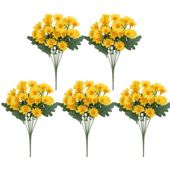 Künstliche Chrysanthemen Realistische Künstliche Herbstblumen UV-beständig Künstlicher Blumenstrauß Künstliche Chrysanthemen