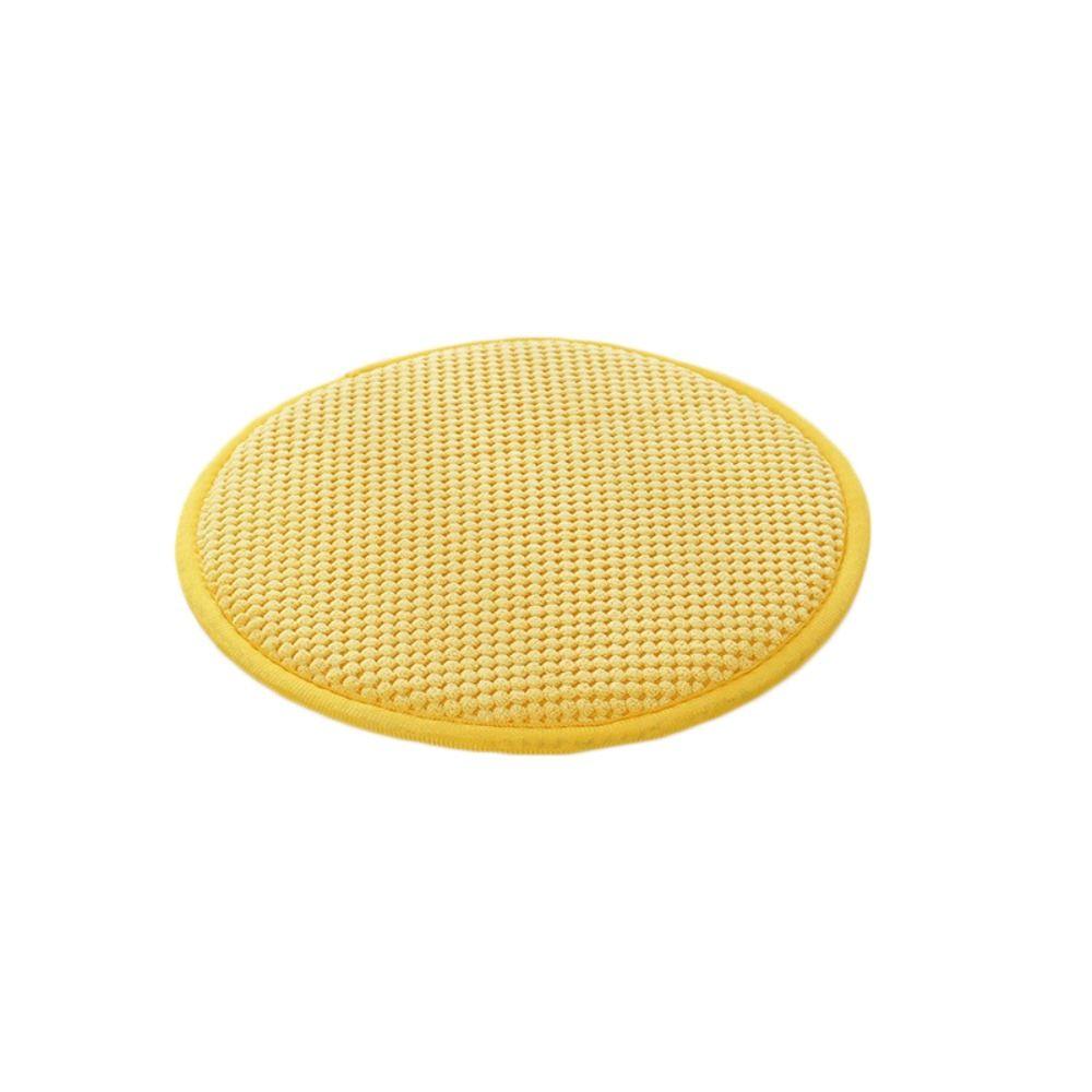 sponge Seat Pad Soft Chair Cushion Comfortable Round Cushion Home Decoration 25cm