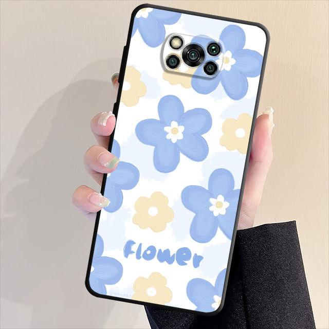 Silikonowe matowe etui do Samsung Galaxy S21 S22 S20 Note 20 Ultra 10 Plus 8 9 S23 S22 Ultra 5g Note20 S20 Piękne etui z kwiatem