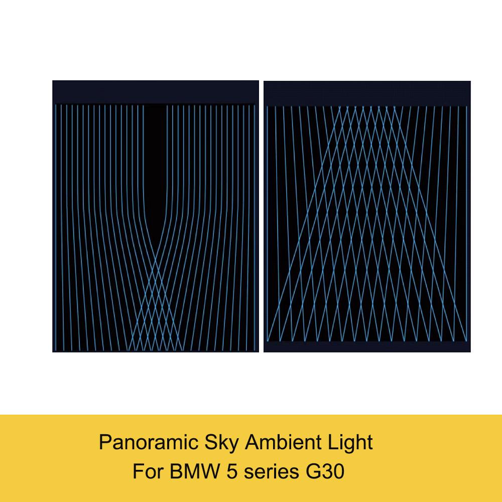 

Panoramic Sky Ambient Light For BMW 3 series X3 X4 X5 X6 X7 G20 G01 G05 , For BMW Roof Window Ambient Lights 2018-2022
