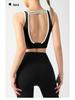 Yuka Lian Women's Shockproof One-Piece Cross-Border Yoga Vest & Fitness Bra