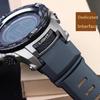 For Casio PROTREK PRG-260/270/550/250 Silicone WatchBand PRW-3500/2500/5100 Dedicated interface rubber strap Black men Bracelet