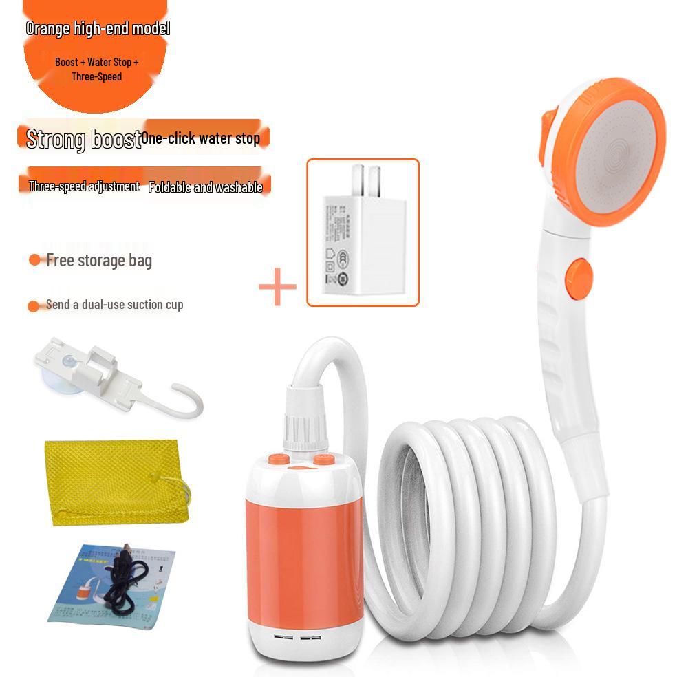 Electric Shower Head for Pet and Outdoor Camping Bathing