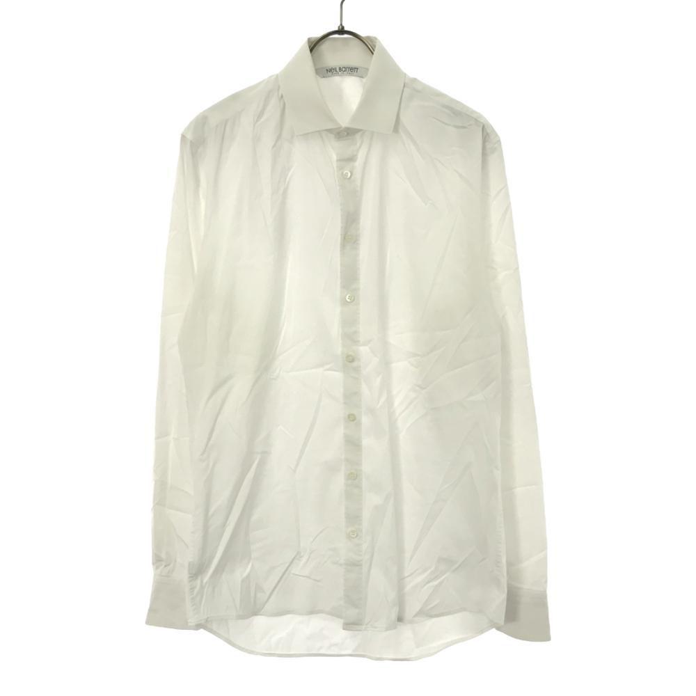 NEIL BARRETT made in Italy Long sleeve shirt 15/38 white Men's Used