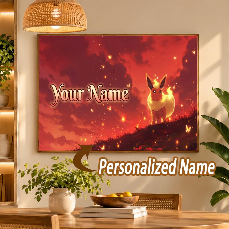 flareon Custom Name Diamond Painting Personalized 5D Full Drill DIY Diamond Art Home Decor