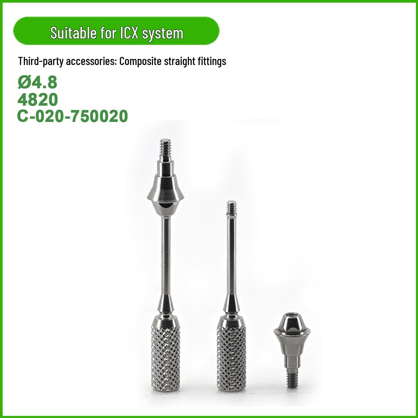 Совместимое угловое основание ICX Composite для имплантатов с немедленной нагрузкой, расходные материалы