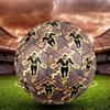Black Adam Print Size 5 Soccer Ball, Standard Match Football for Sports Game and Team Practice, Ideal Gift for Soccer Fans