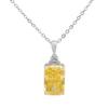 Серебряное колье с фианитами, вес изделия 4,66 гр (60002407)