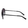 Emporio Armani Occhiali da sole in lega stile pilota Unisex Occhiali da sole Neri AX200260008G