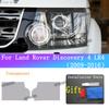 For Land Rover Discovery 4 LR4 Car Exterior Headlight Light Black Wrap Cover Sticker Front Lamp TPU Transparent Protective Films