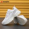 BAASPLOA Women's Mesh Running Shoes Breathable Thick-soled Height-increasing Sports Shoes Lightweight Casual Shoes Vintage Trendy Shoes