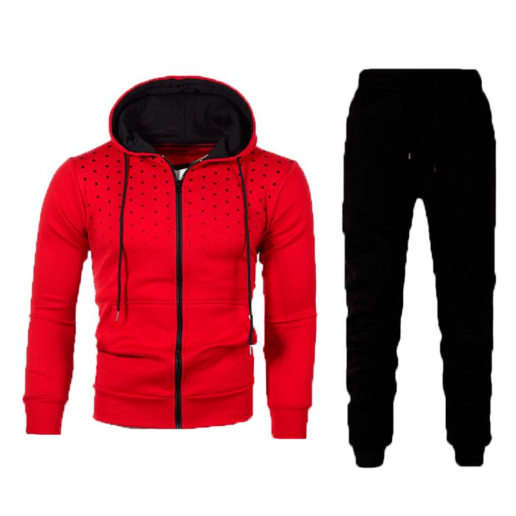 Autumn and Winter Men s Casual Cardigan Hooded Sweatshirt New 3D Printed Youth Men s Jacket Suit M