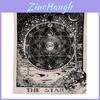 Wall Tarot Amkun Tapestry The Moon Star And Sun Medieval Europe Divination