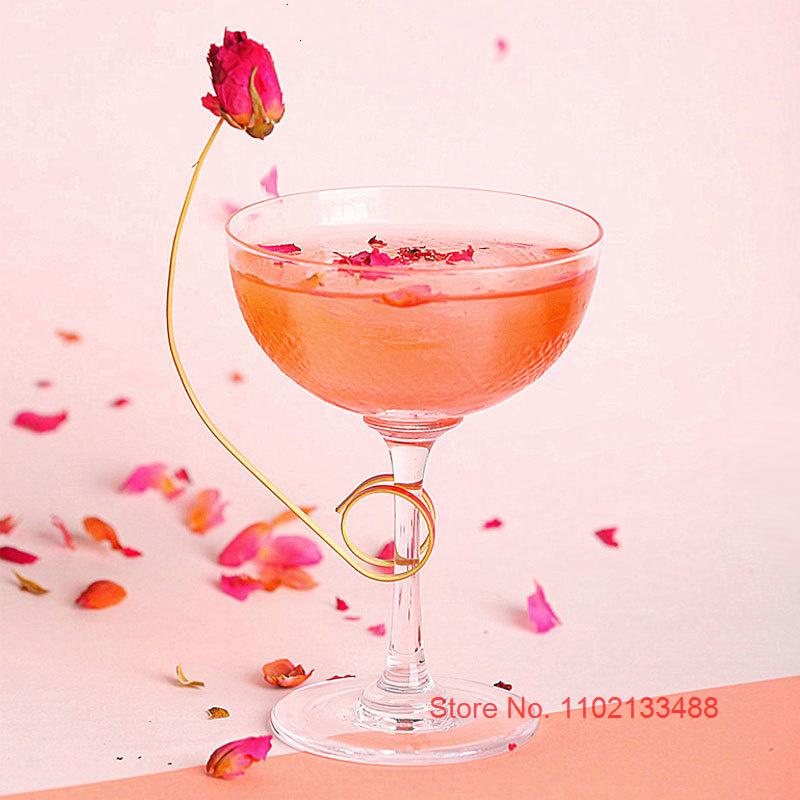 50 Stück Los Natürlicher Bambus Cocktail Garnierung Weinnadel Bar Dekor Zubehör Werkzeuge Krumme Früchte Snack Stick Spieße Ornamente