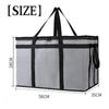 Geantă Cooler Extra Mare Cooler Moale Eco Cumpărături Mare Gri [SCGEHA], Cutie, Cooler, Geantă, Geantă, Termică, Capacitate, Pliabilă, Ușoară, (2 bucăți)