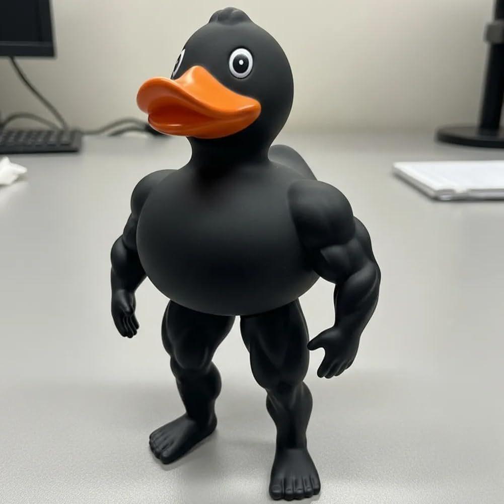 Desktop Prank: Muscular Duck Ornament