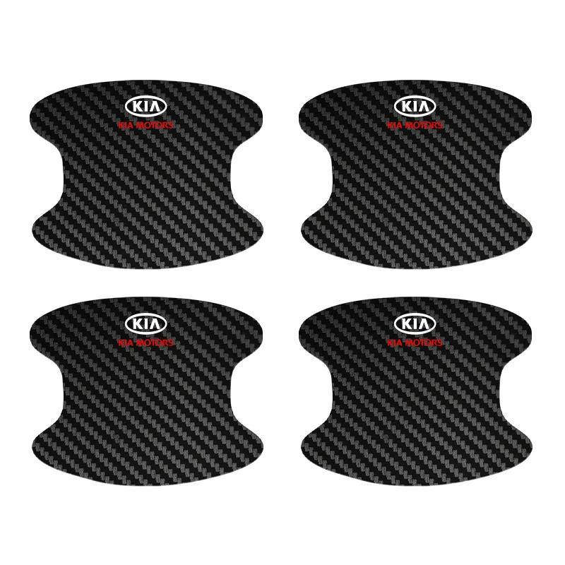ABCDFV1 Car Door Anti-scratch Threshold Sticker and Door Handle Bowl Protection Stickers For Kia Sportage Picanto Rio Ceed Cerato Soul