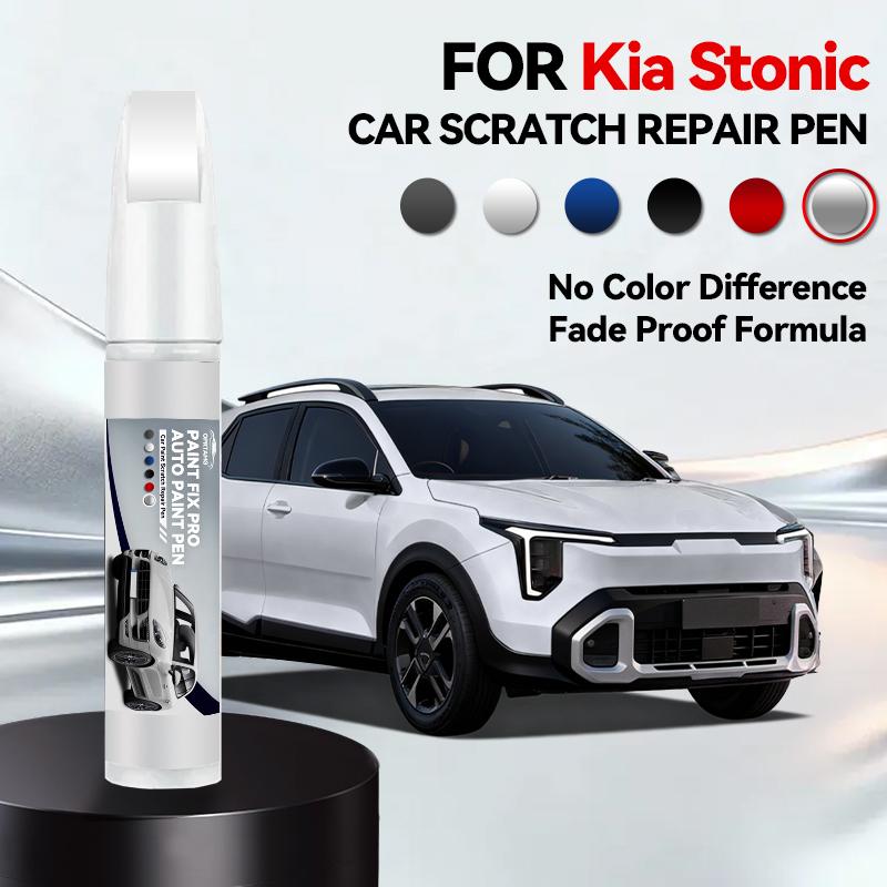 OPRTAMG Purpose Vehicle Car Paint Repair Pen For 2017-2025 Kia Stonic Paint Scratch Repair Accessories White U4 Red SQ Black 9B