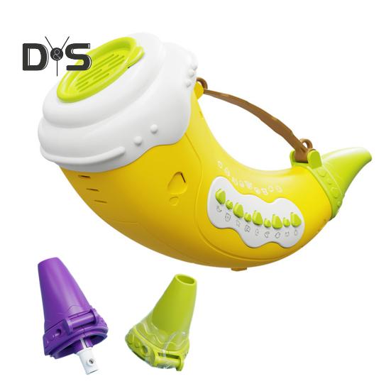 

Детская игрушка-манипулятор для животных с 30 реалистичными звуками, светодиодная подсветка, ферма, лес, два режима, обучающая труба для малышей, мальчиков и девочек, рупор для упражнений на объем легких жёлтый