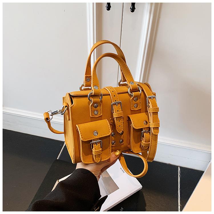 Spice Girl Locomotive Wind Handbag Women's New Trend Versatile Messenger Bag Personalized Shoulder Bag