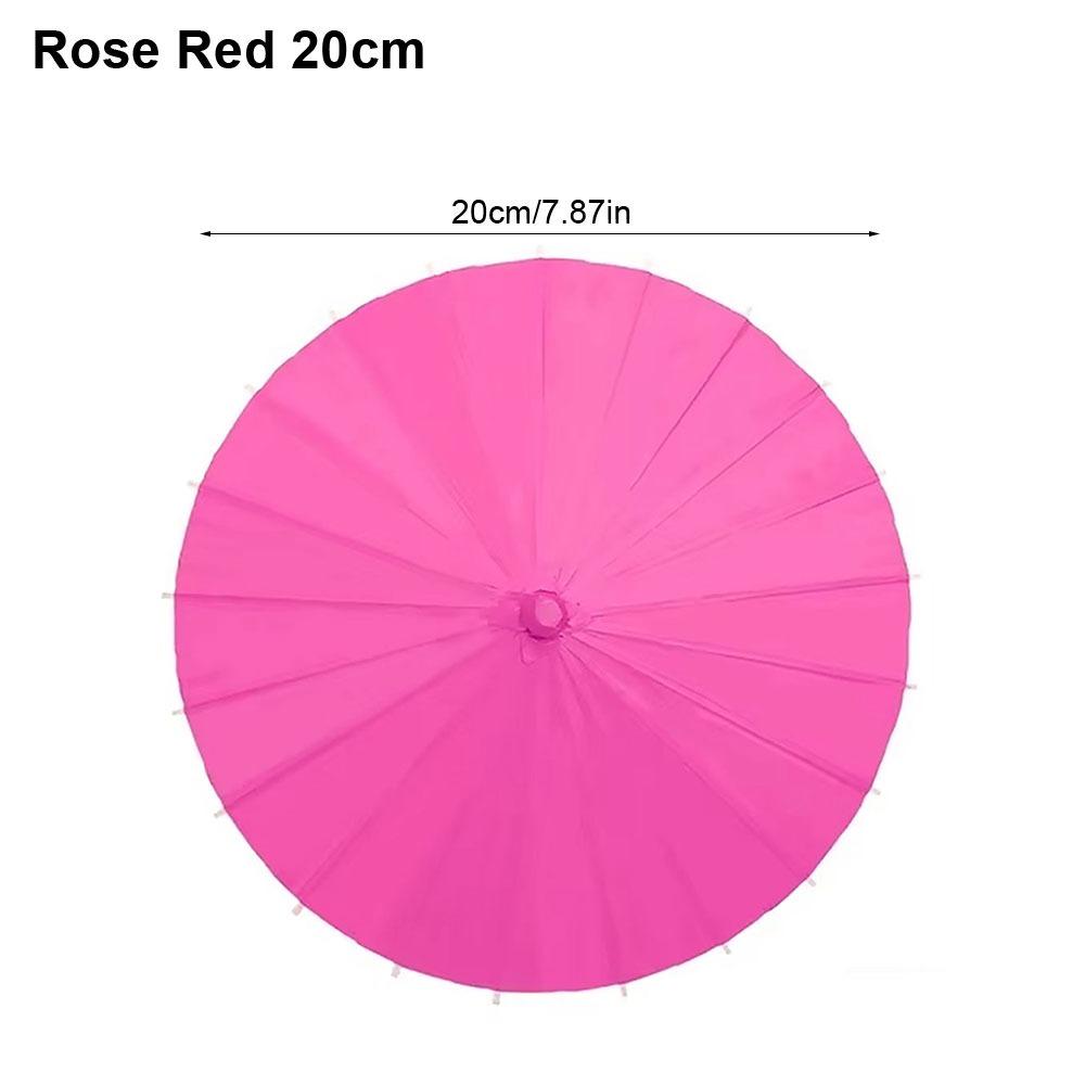 1Pcs Colored Paper Umbrella Photography Prop  for Baby Shower Anniversary Wedding Birthday