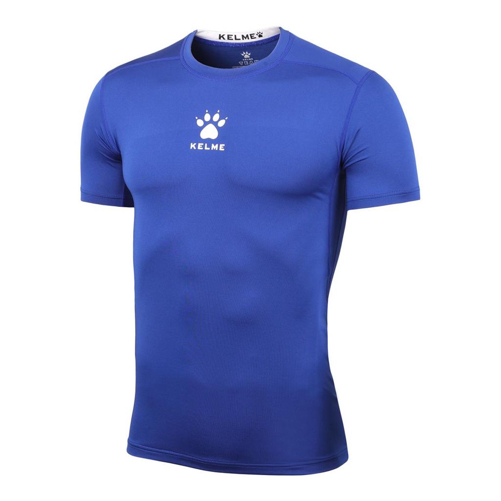 Kelme Short Sleeve Inner Shirt, Blue, XL, K15Z731