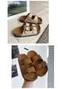 Children's Retro Summer 2026 Double Buckle Thick Sole Outdoor Casual Fashion Slippers