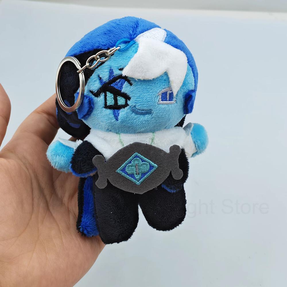12Cm Pendant Cookie Kingdom Plush Doll Cartoon Eternal Sugar Cookie Stuffed Doll Game Shadow Milk Cookie Plusie Toy Collect Gift