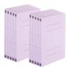 Plus PP Flat File B5 Violet 10-pack NO.131P 98-362×10