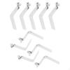 10 Pieces Paddle Spring Clips Tent Pole Push Button Awning Accresories Locking Tube Pin