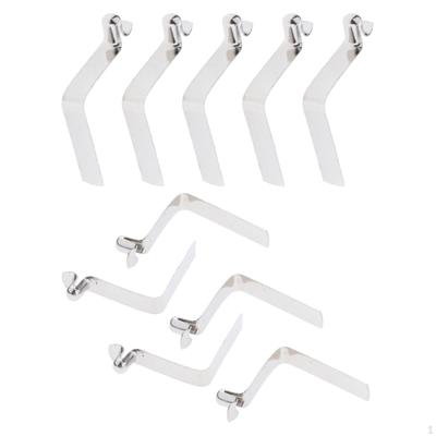 10 Pieces Paddle Spring Clips Tent Pole Push Button Awning Accresories Locking Tube Pin