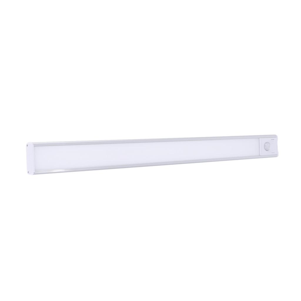 Motion Sensor Under Cabinet Light Rechargeable Battery Operated LED Closet Light 3 Color Dimmable Counter Light Strip for Kitchen Stairs