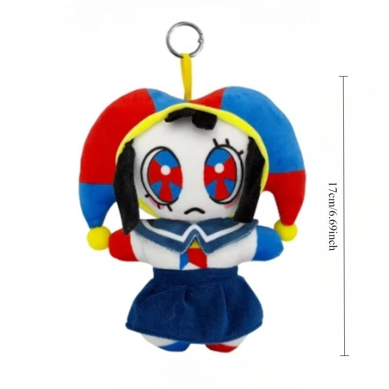 25CM Erstaunliche Digitale Puppe Zirkus Magd Jax Plüsch Magisches Kaninchen Clown Cartoon Peripherie Geeignet Fans Haus Sammlung Dekoration